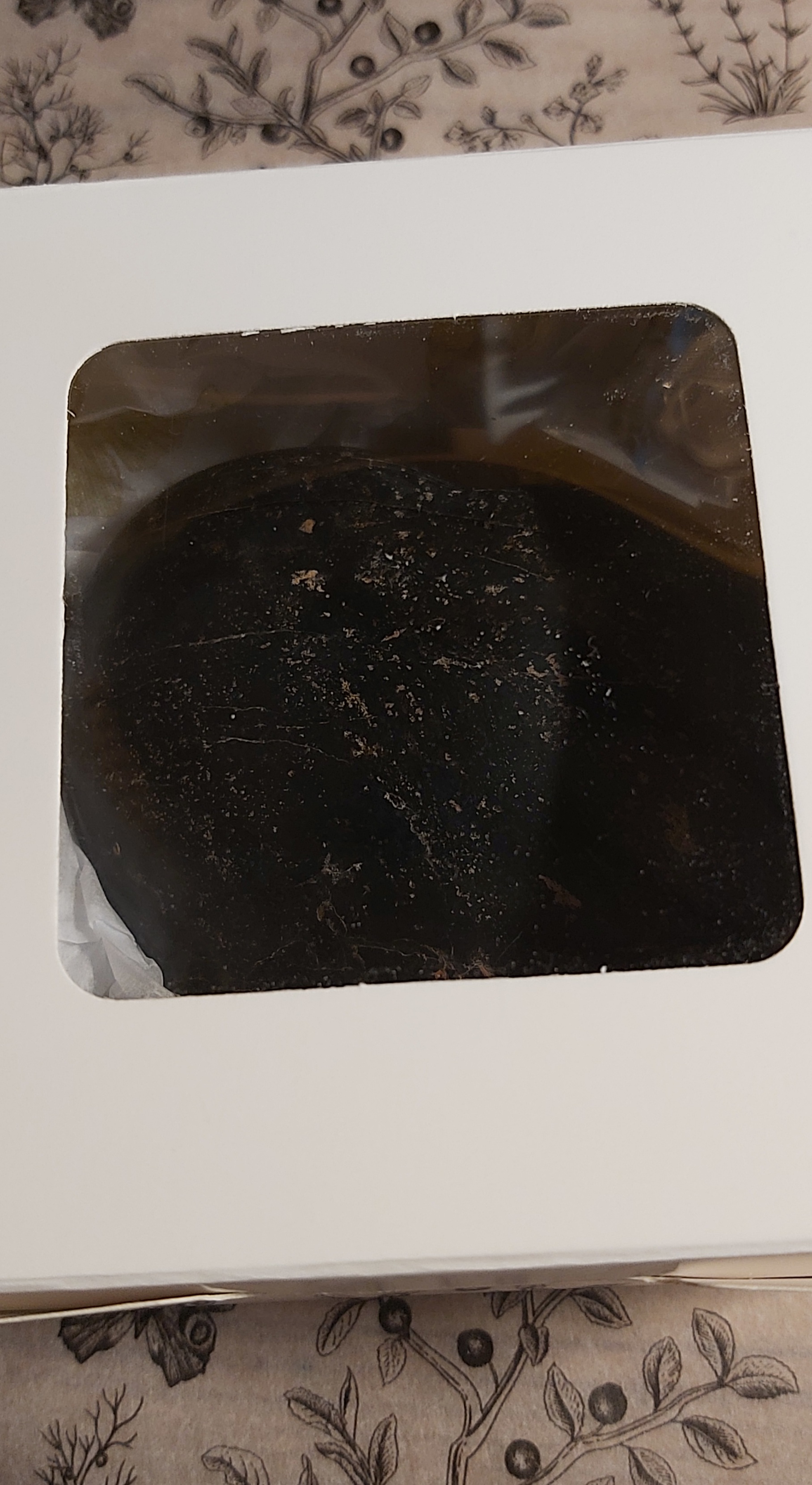 Tourmaline noire en forme de cœur 80/90mm