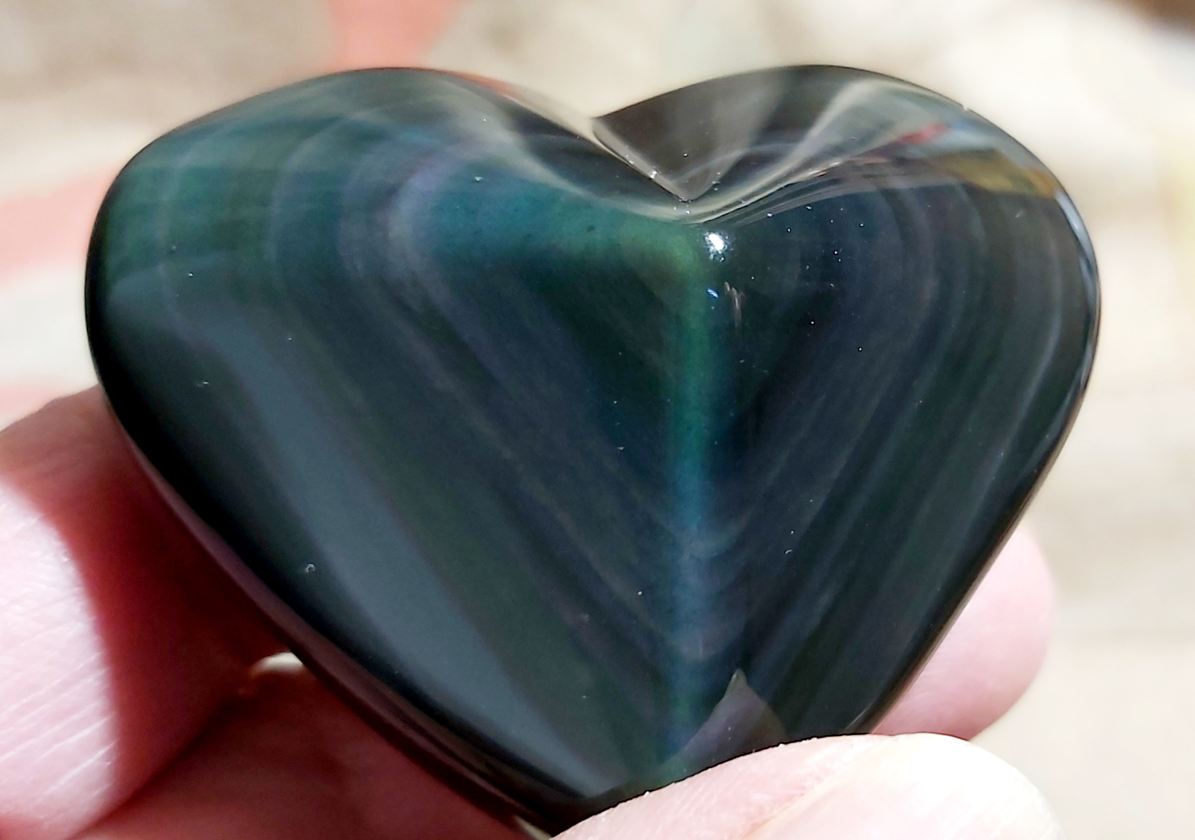 Obsidienne Oeil Céleste 50/60mm