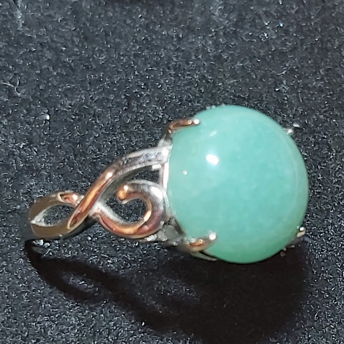 Bagues en argent avec pierres naturelles