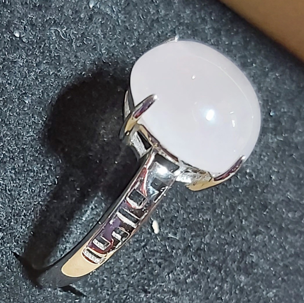 Bagues en argent avec pierres naturelles