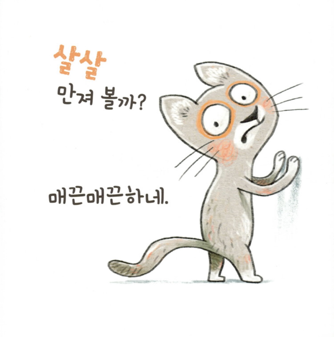 책 속에 갇힌 고양이