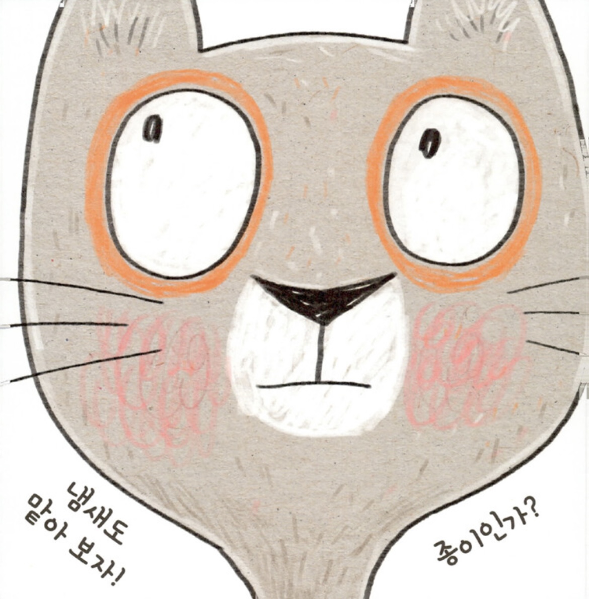 책 속에 갇힌 고양이