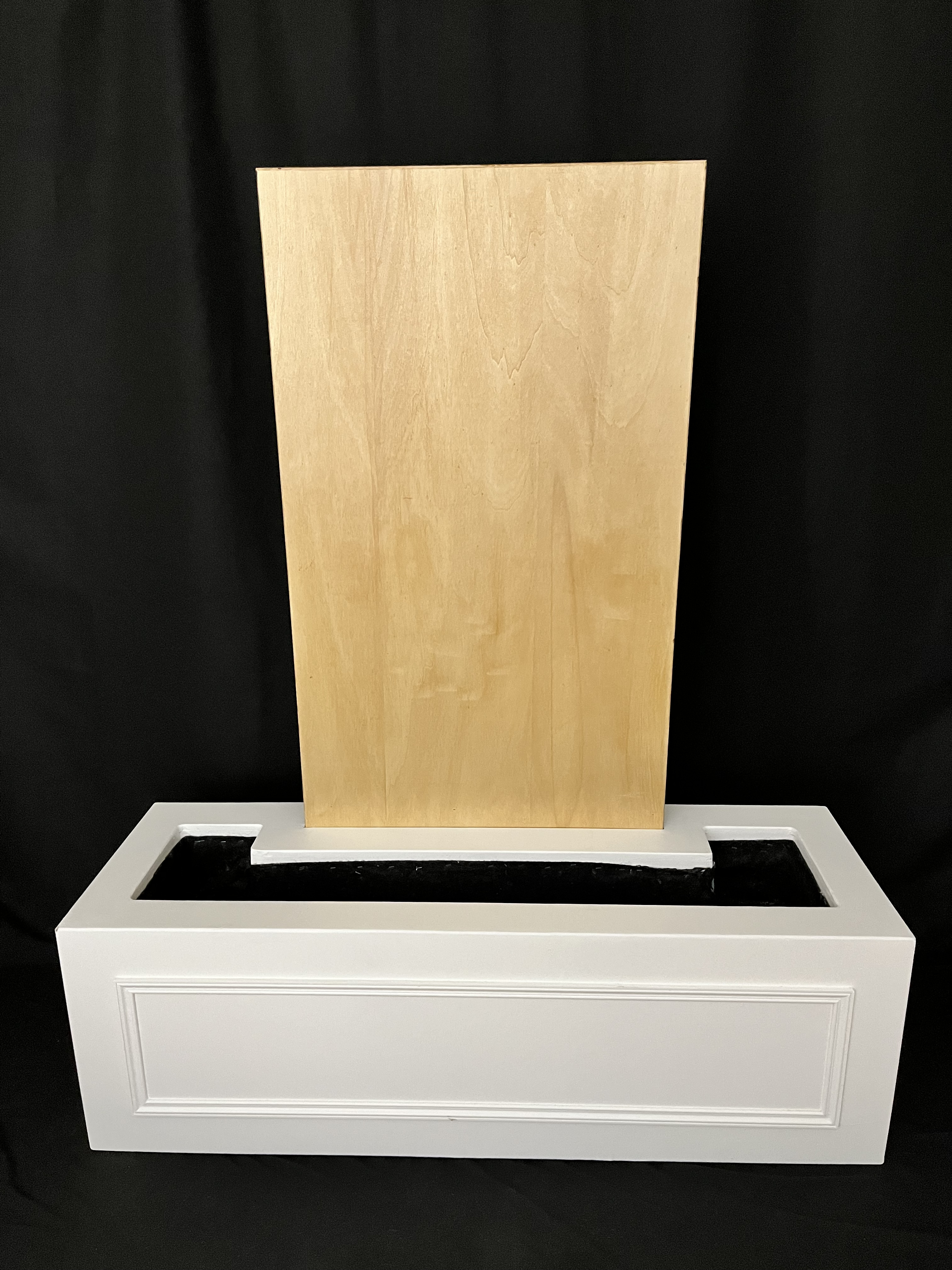 Panneau de bienvenue "Fleuri"