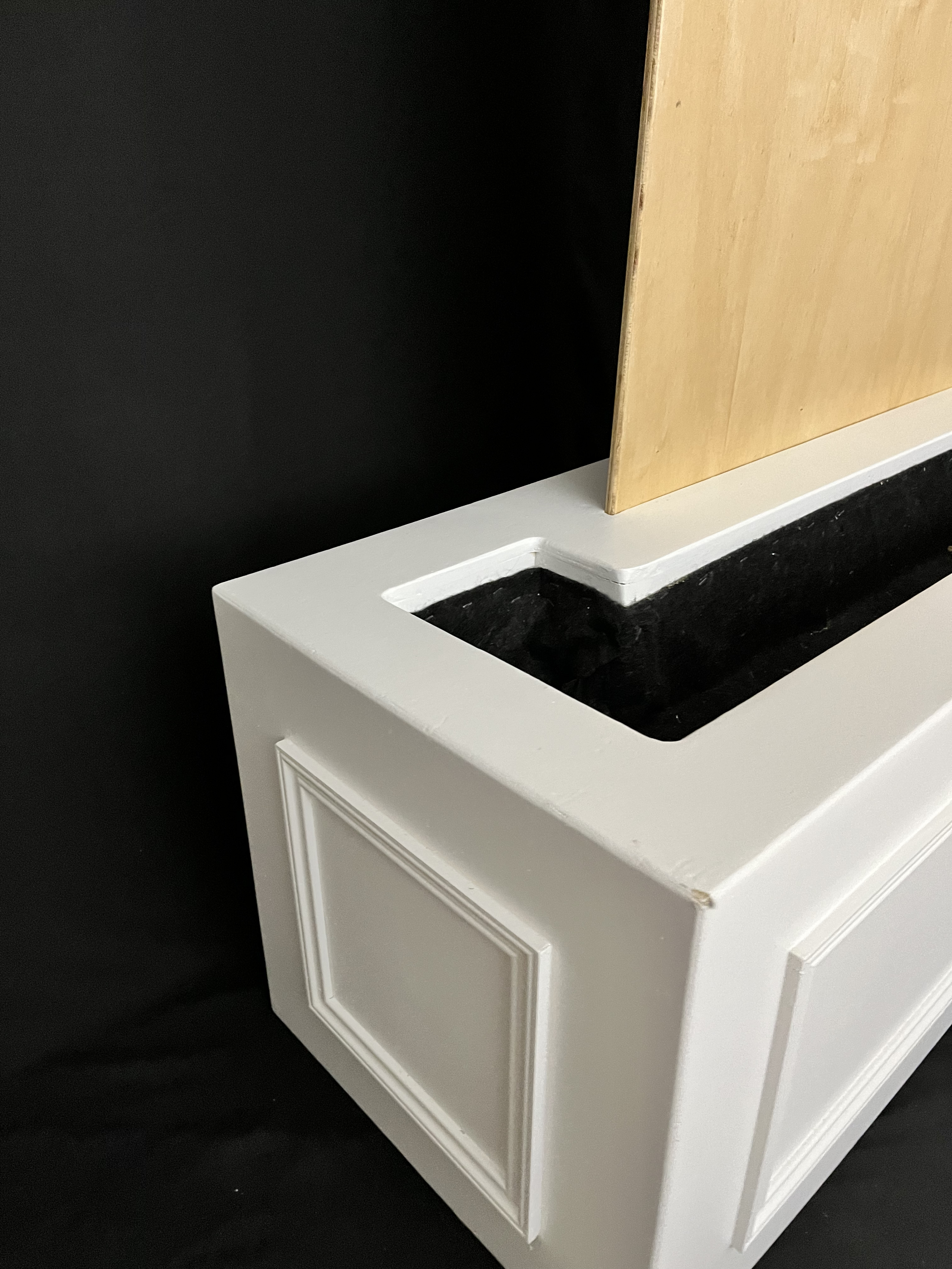 Panneau de bienvenue "Fleuri"