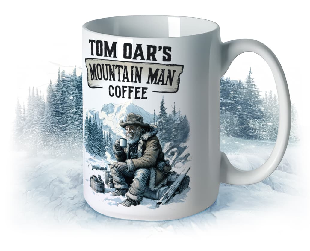 Tom Oar's Mountain Man Coffee Mug