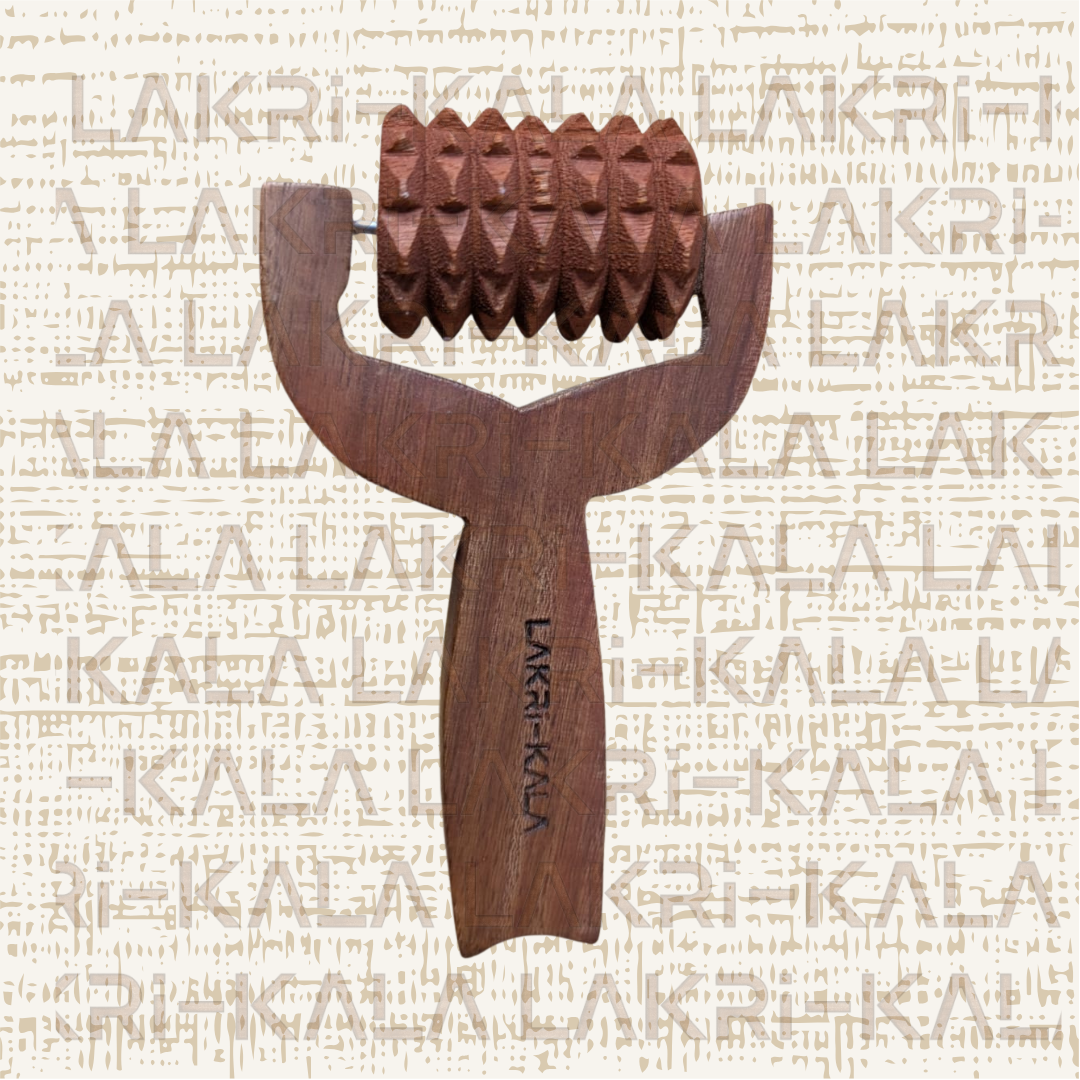 Balyantra Wooden Body Massager | LakriKala Handcrafted Wellness Tool