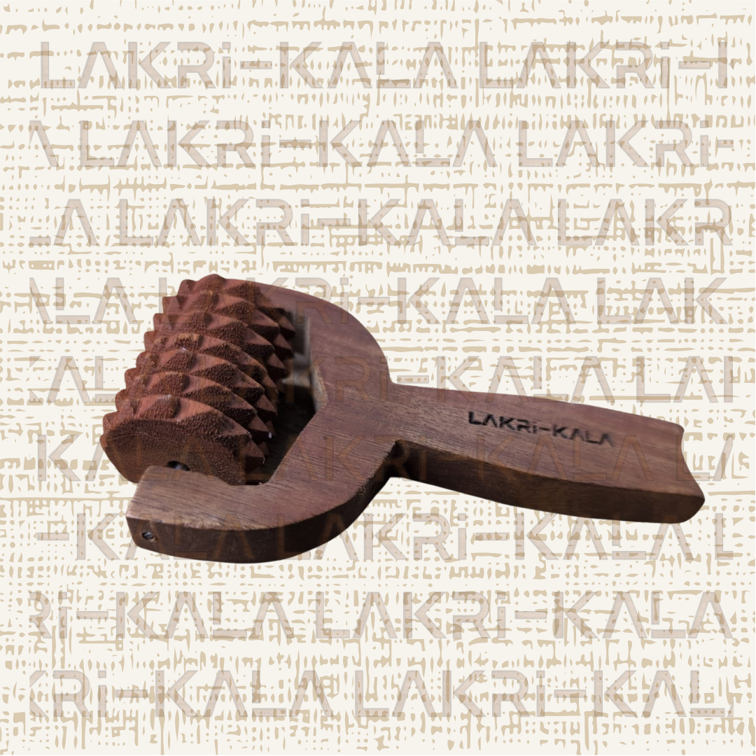 Balyantra Wooden Body Massager | LakriKala Handcrafted Wellness Tool