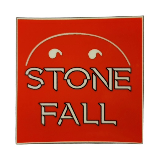 Stone Fall peculiar people sticker