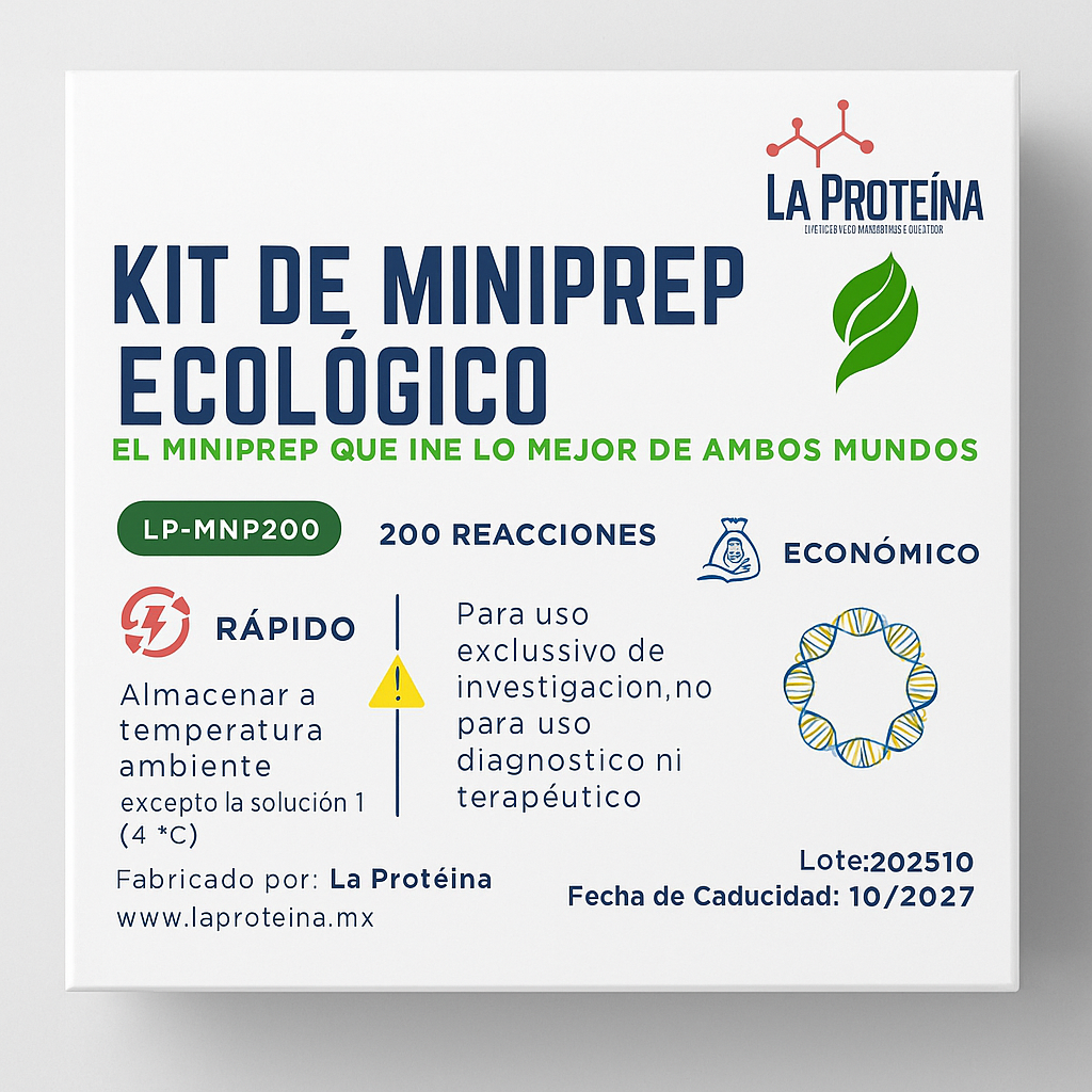Kit de miniprep ecológico