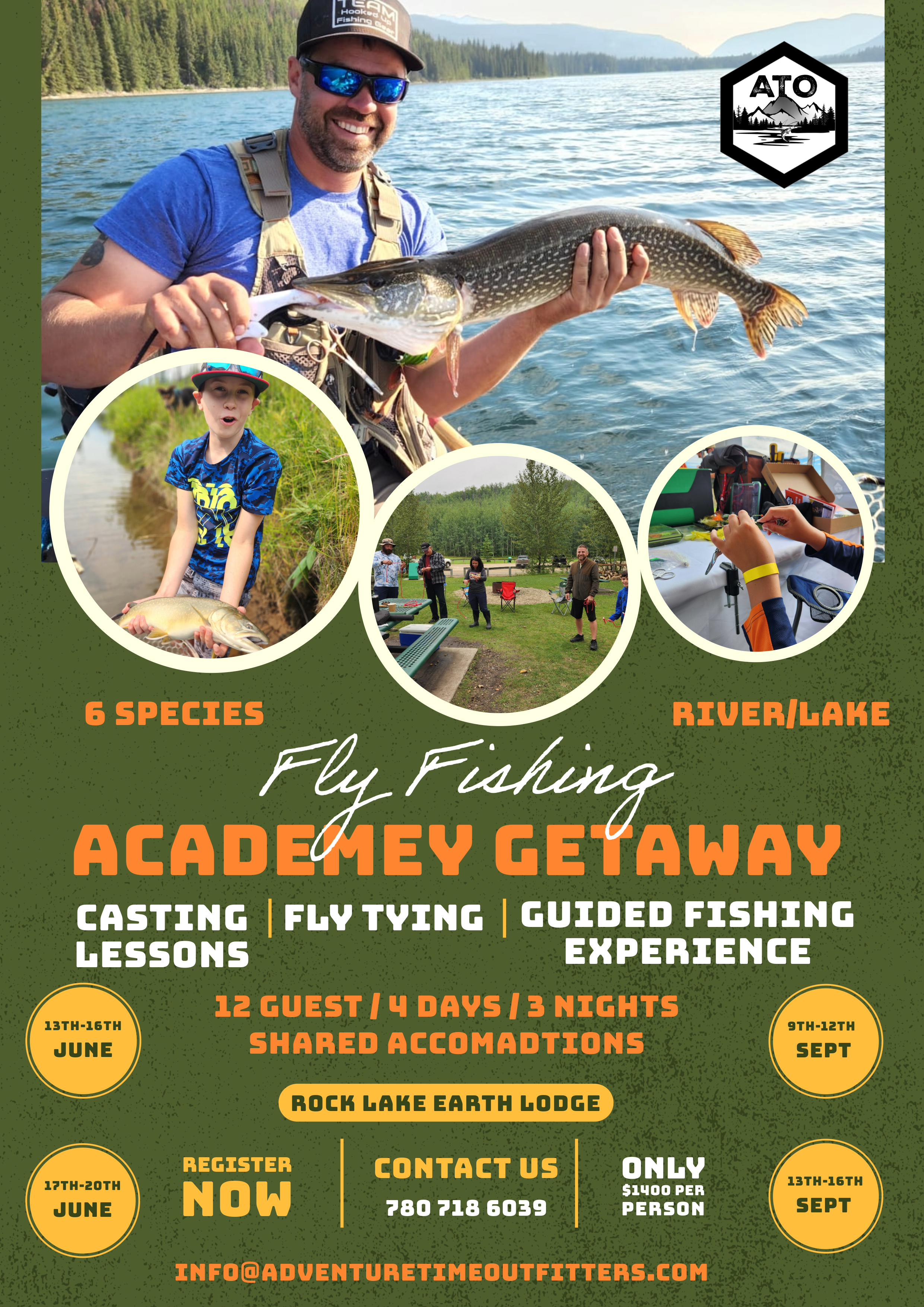 Rock Lake Fly Fishing Academy Getaway