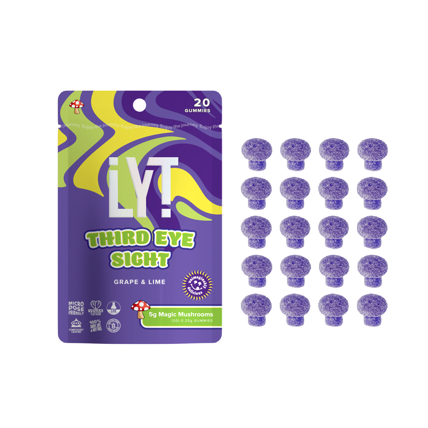 LYT - Third Eye Sight - Grape & Lime - 5 Grams