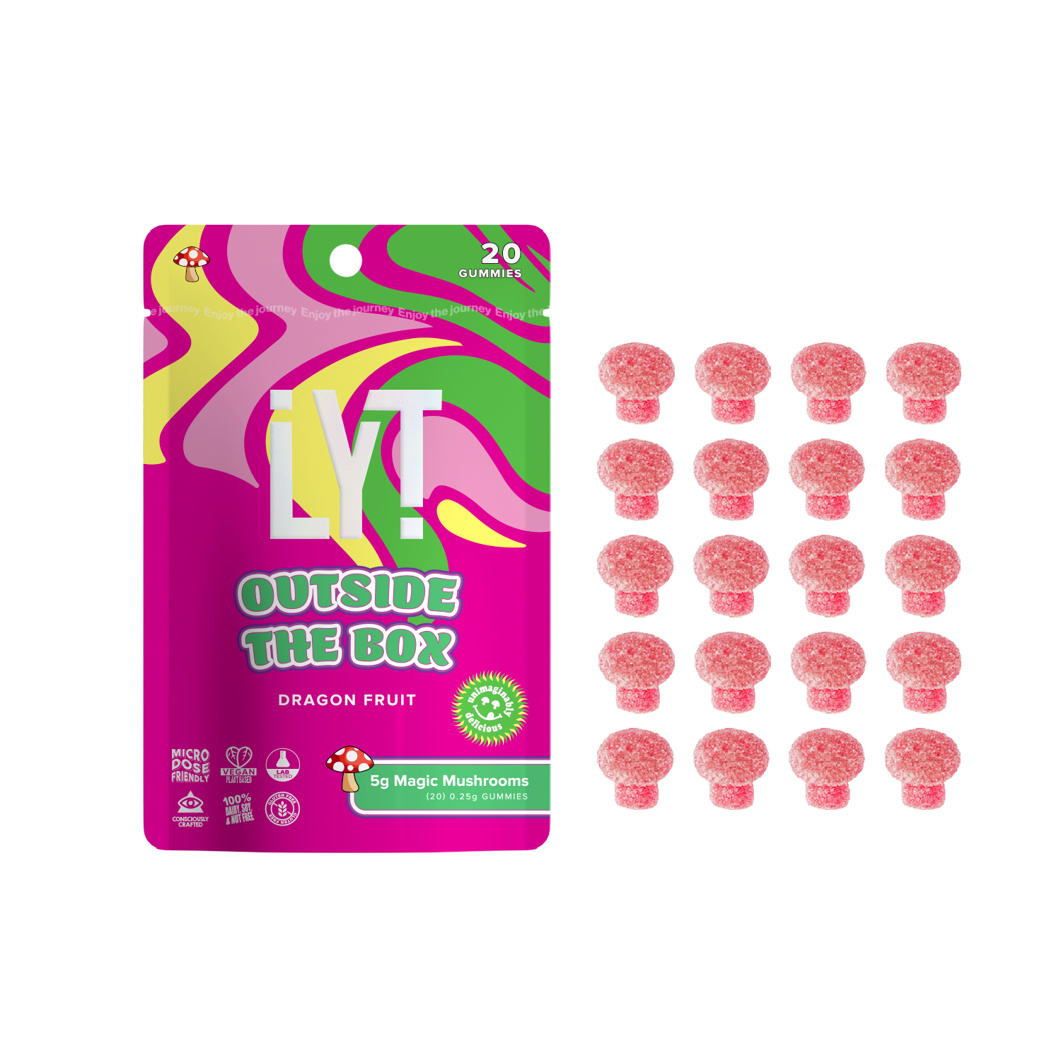 LYT - Outside The Box - Dragon Fruit - 5 Grams