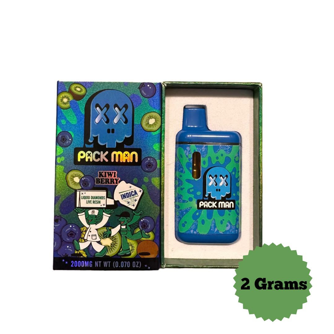 Packman - Liquid Diamonds - 2000mg - Kiwi Berry - Indica - Disposable Vape