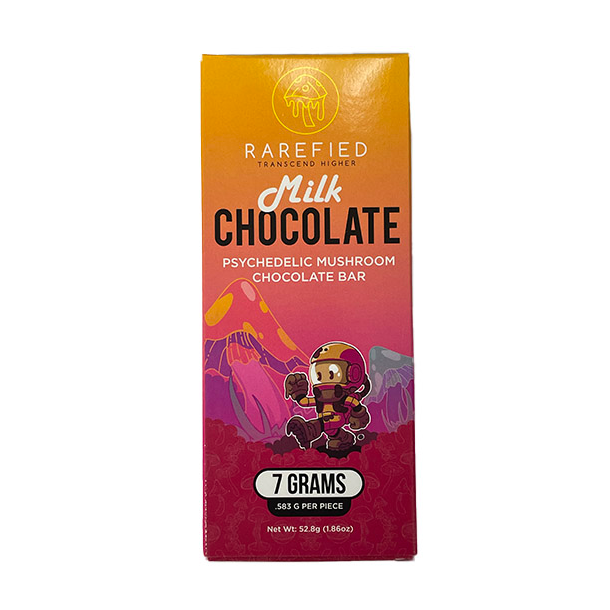 Rarefied - Mushroom Chocolate - Milk Chocolate - 7 Grams