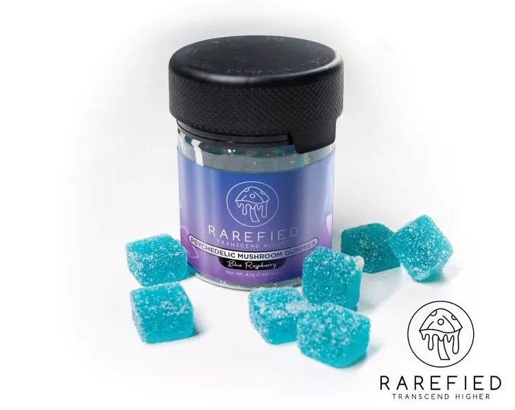 Rarefied - Psychedelic Mushroom Gummies - Blue Raspberry - 3.6G