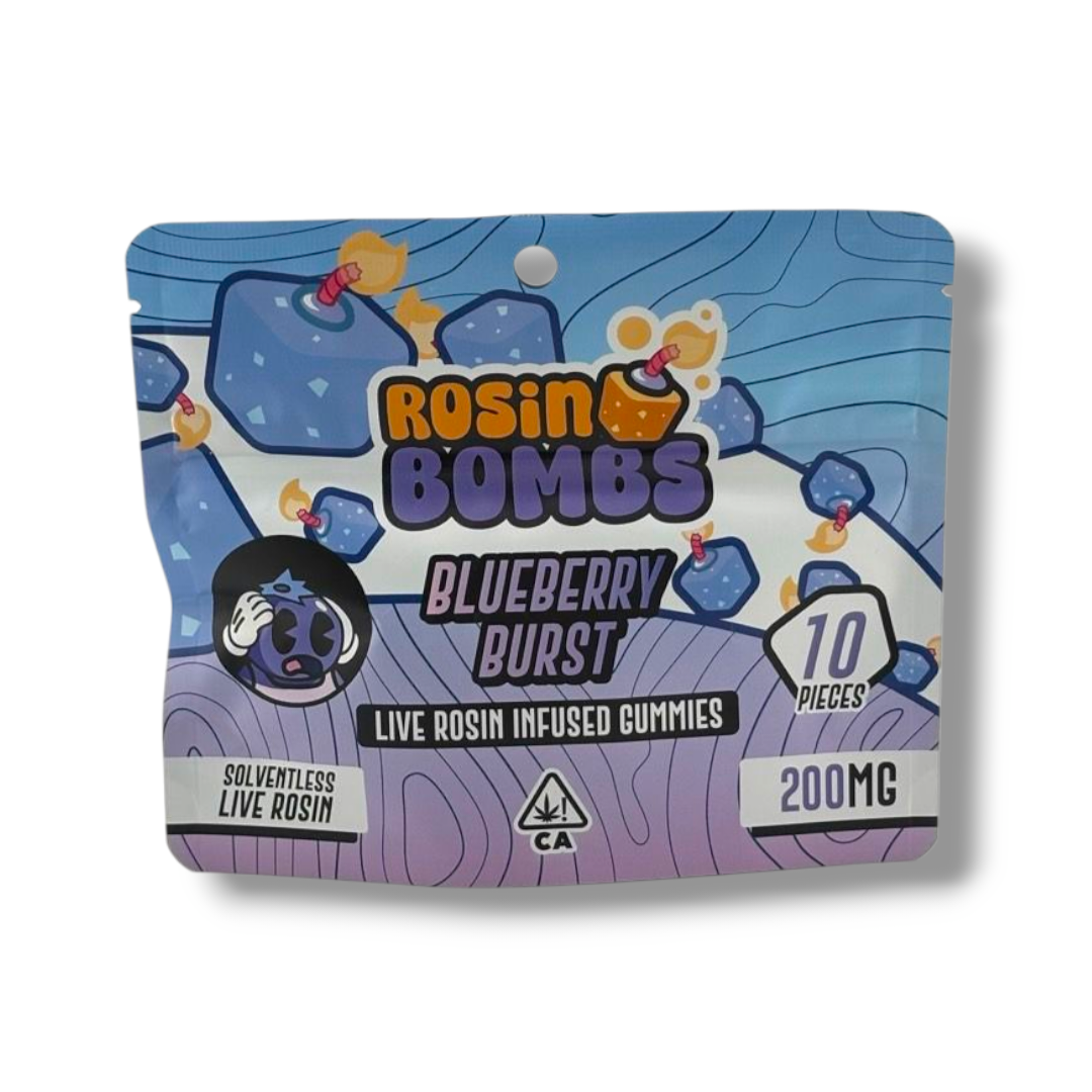 Quale - Rosin Bombs - Infused Gummies - 200mg - Blueberry Blast