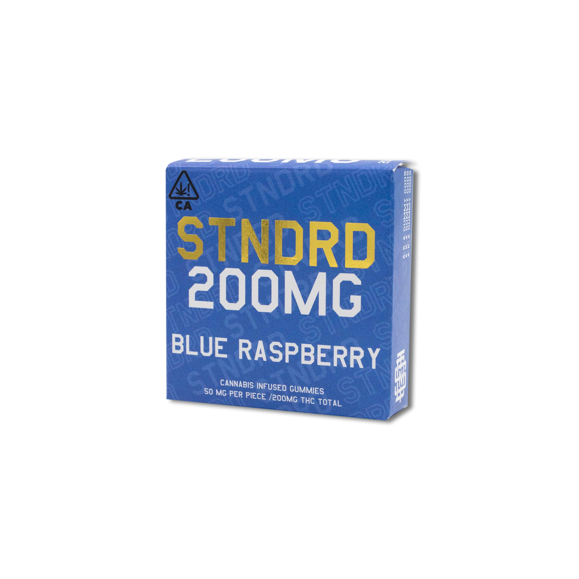 STNDRD - Cannabis Infused Gummies - 200mg - Blue Raspberry - Sativa