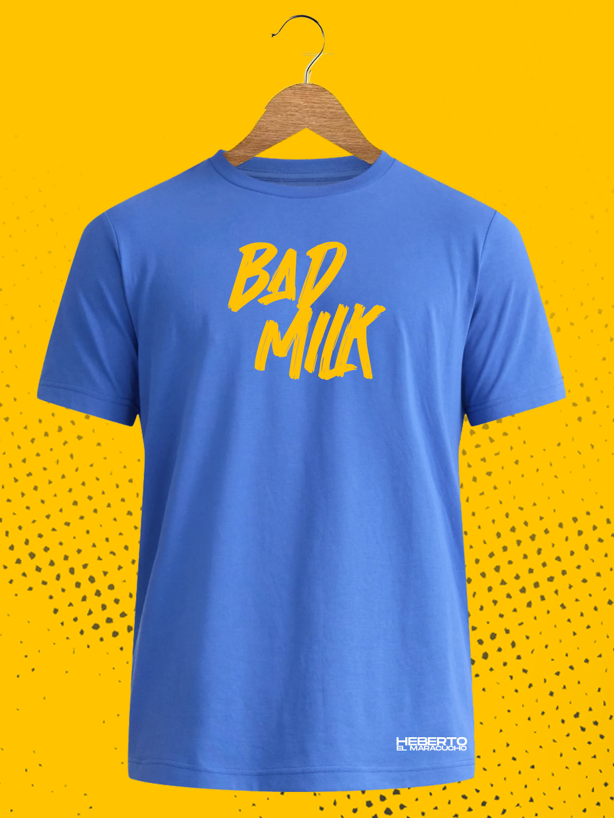 Franela azul BAD MILK 