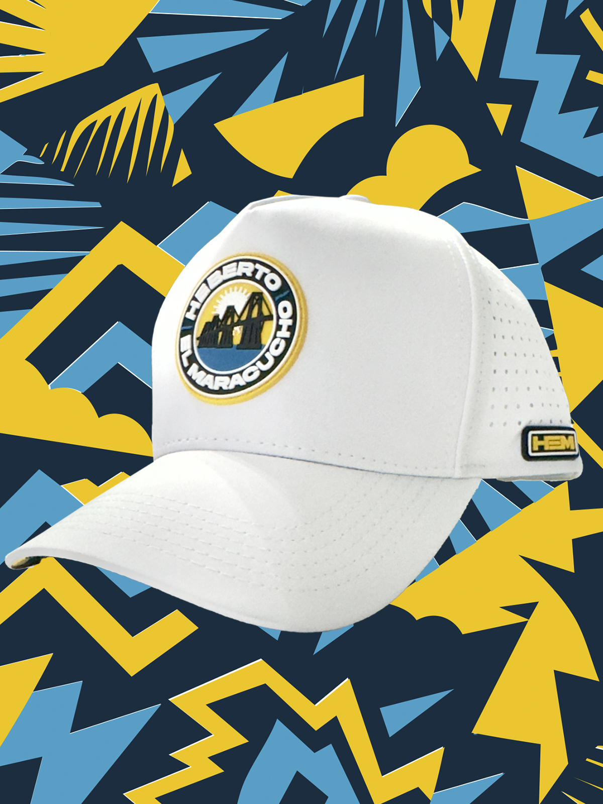 Gorra blanca HEBERTO EL MARACUCHO