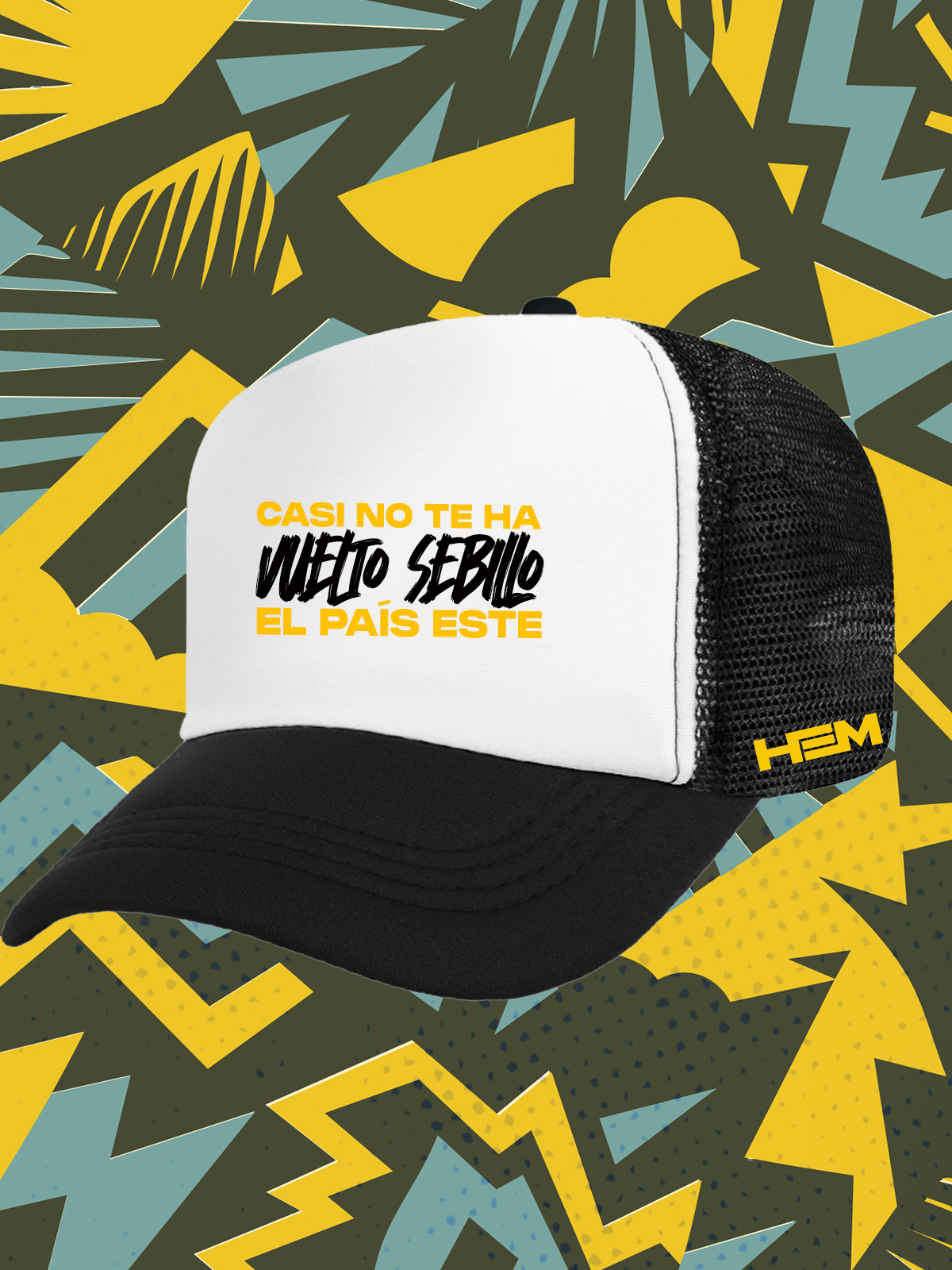 Gorra CASI NO TE HA VUELTO SEBILLO EL PAIS ESTE