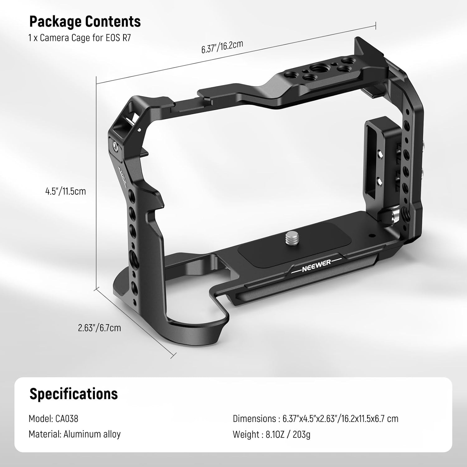 Neewer Camera Cage for Canon R7