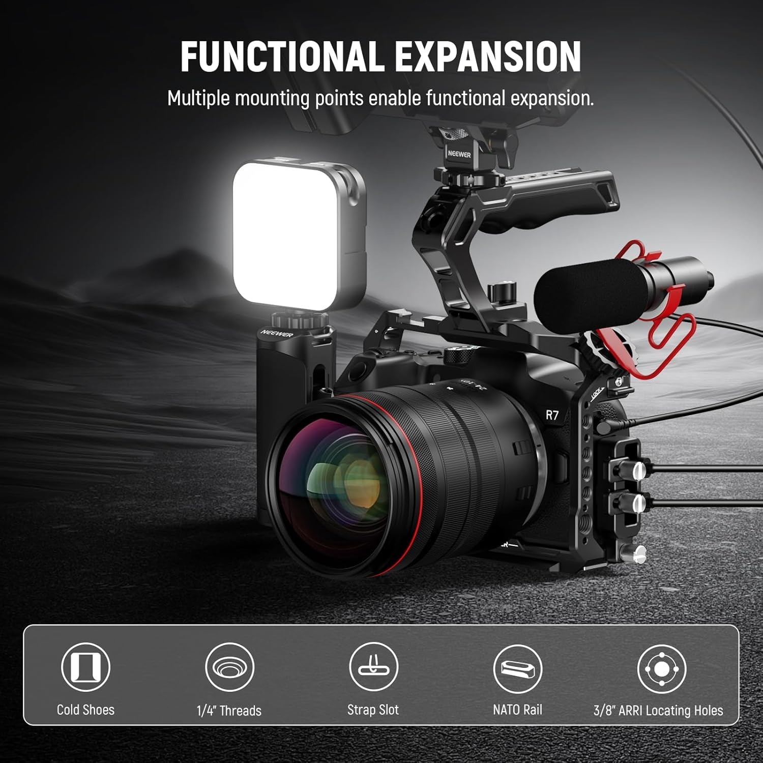 Neewer Camera Cage for Canon R7