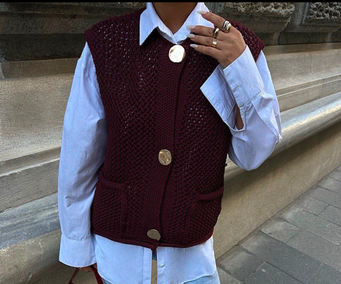 Gilet sans manches Mariya 