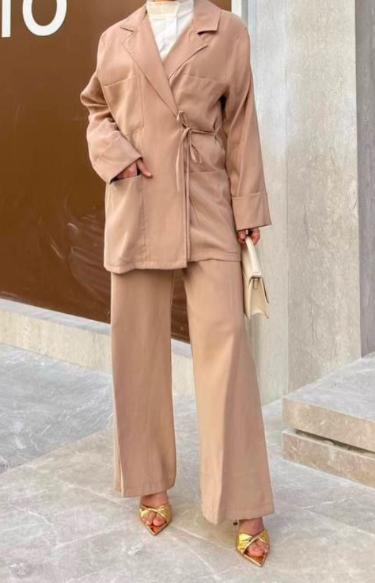 Ensemble kimono Sand