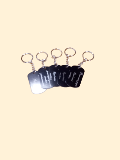 porte clef plaque militaire 