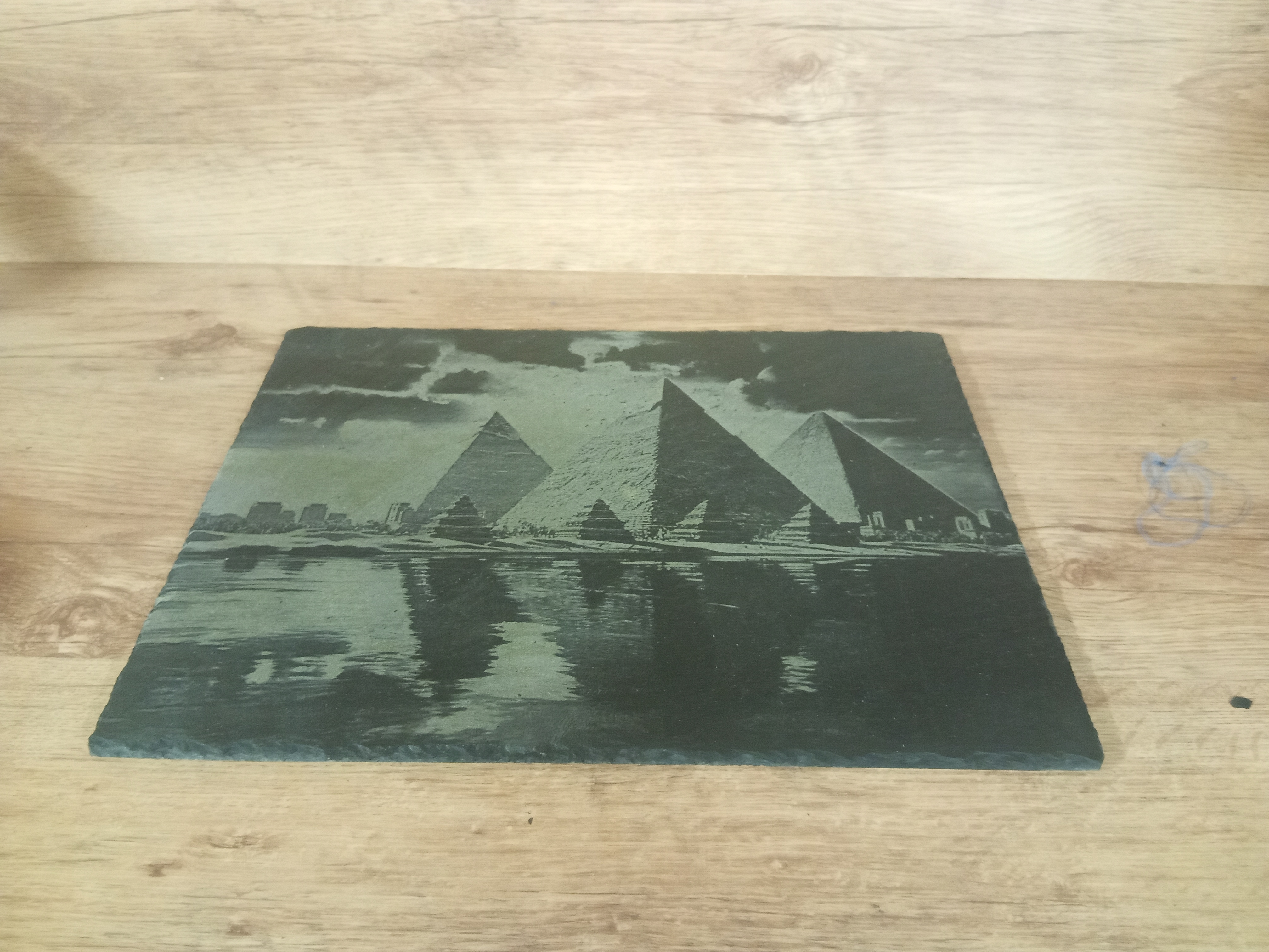 plaque décorative des pyramide de gizeh 