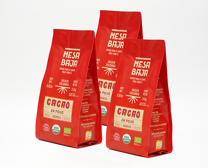 Cocoa Powder x 250 g - Pack x 3