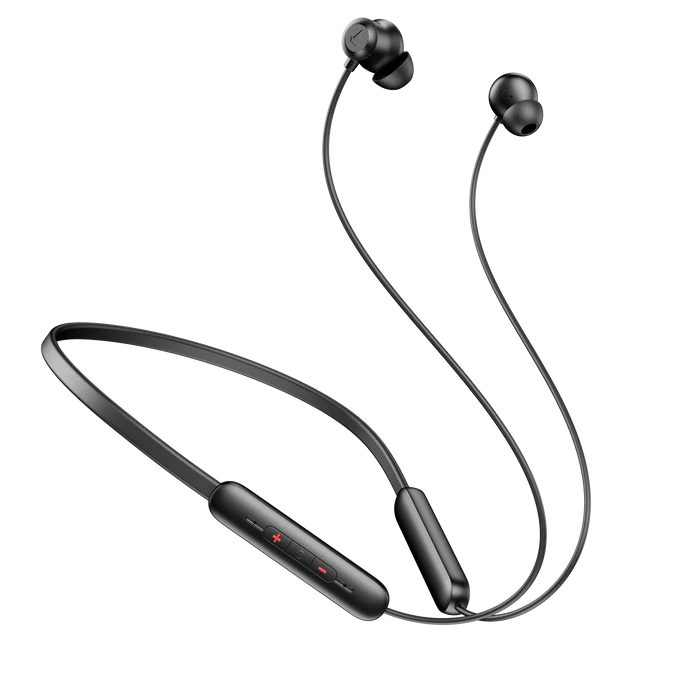 boAt Rockerz Summit BT Neckband w/ 30H Playtime, Dual Pairing, ENx Tech & BTv5.3 (Classic Black)