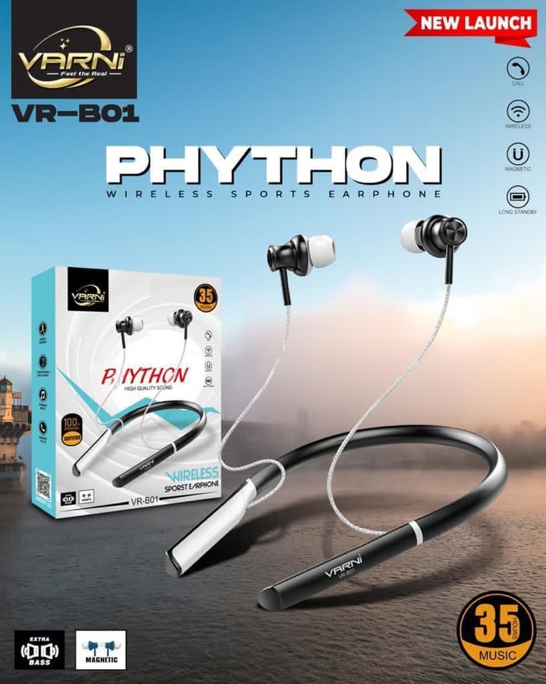 Varni VR-B01 PYTHON Wireless Sports Earphone