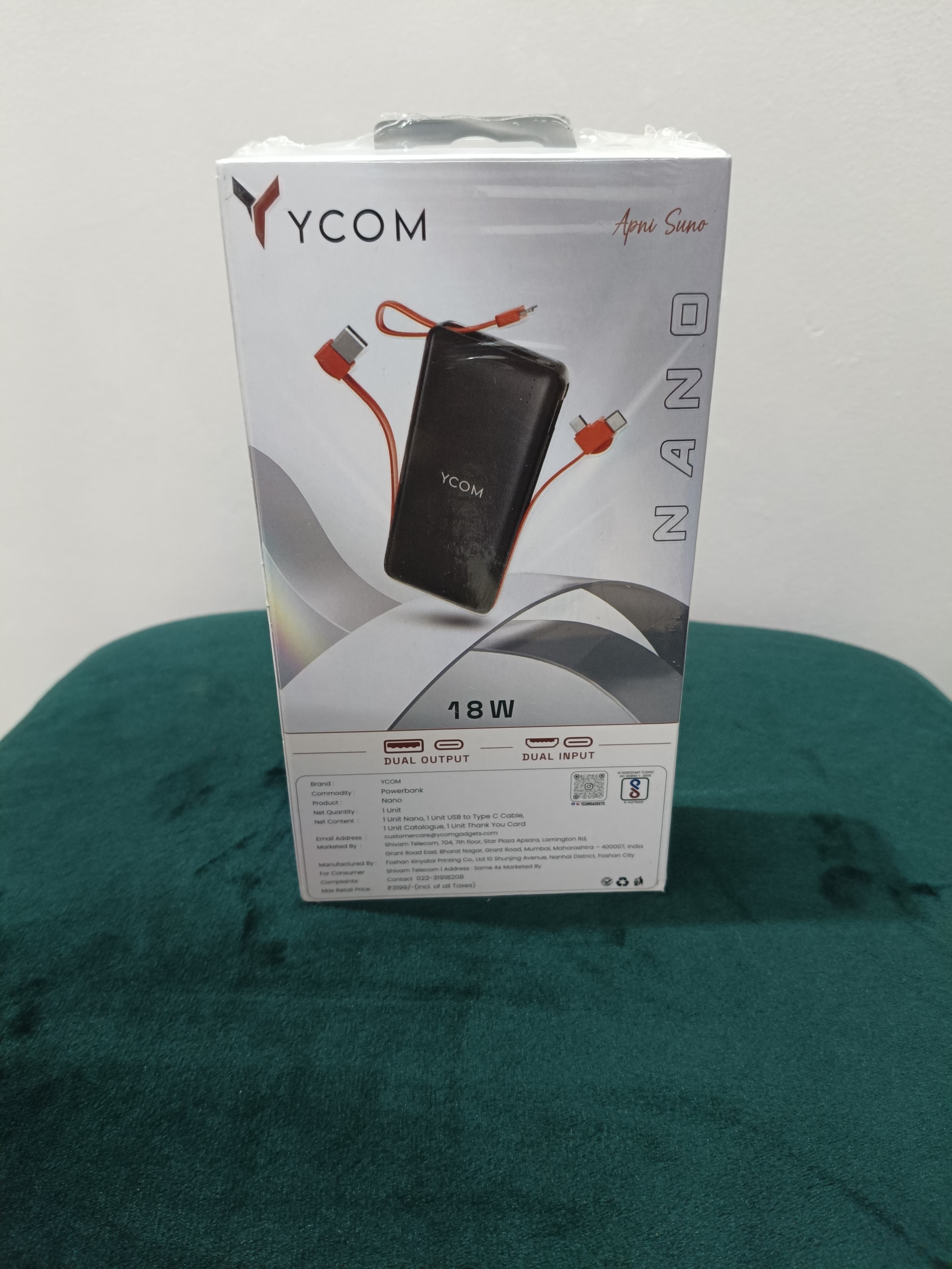 YCOM Nano 14000mAh Power Bank 