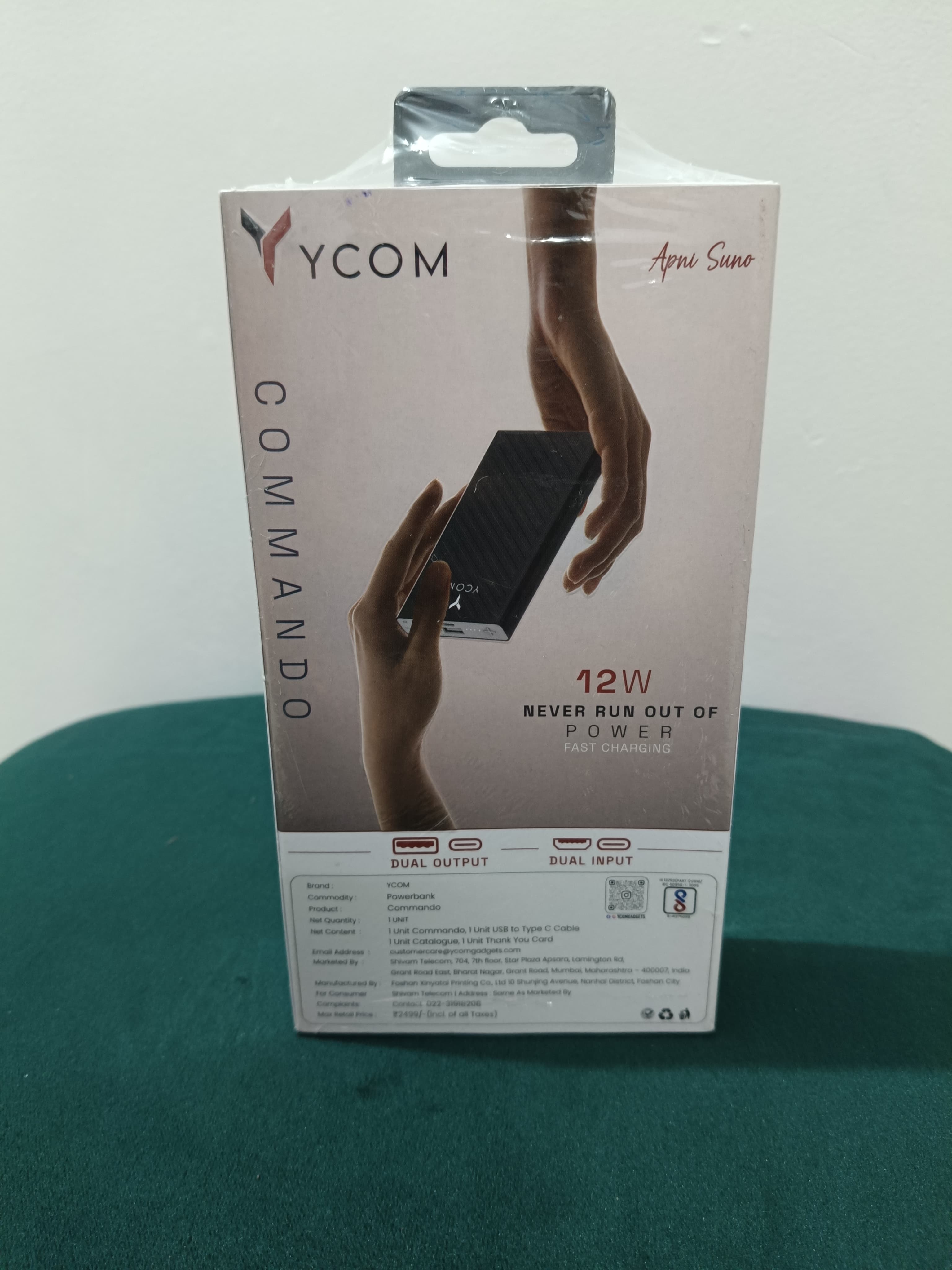 YCOM Commando 10,000mAh Power Bank