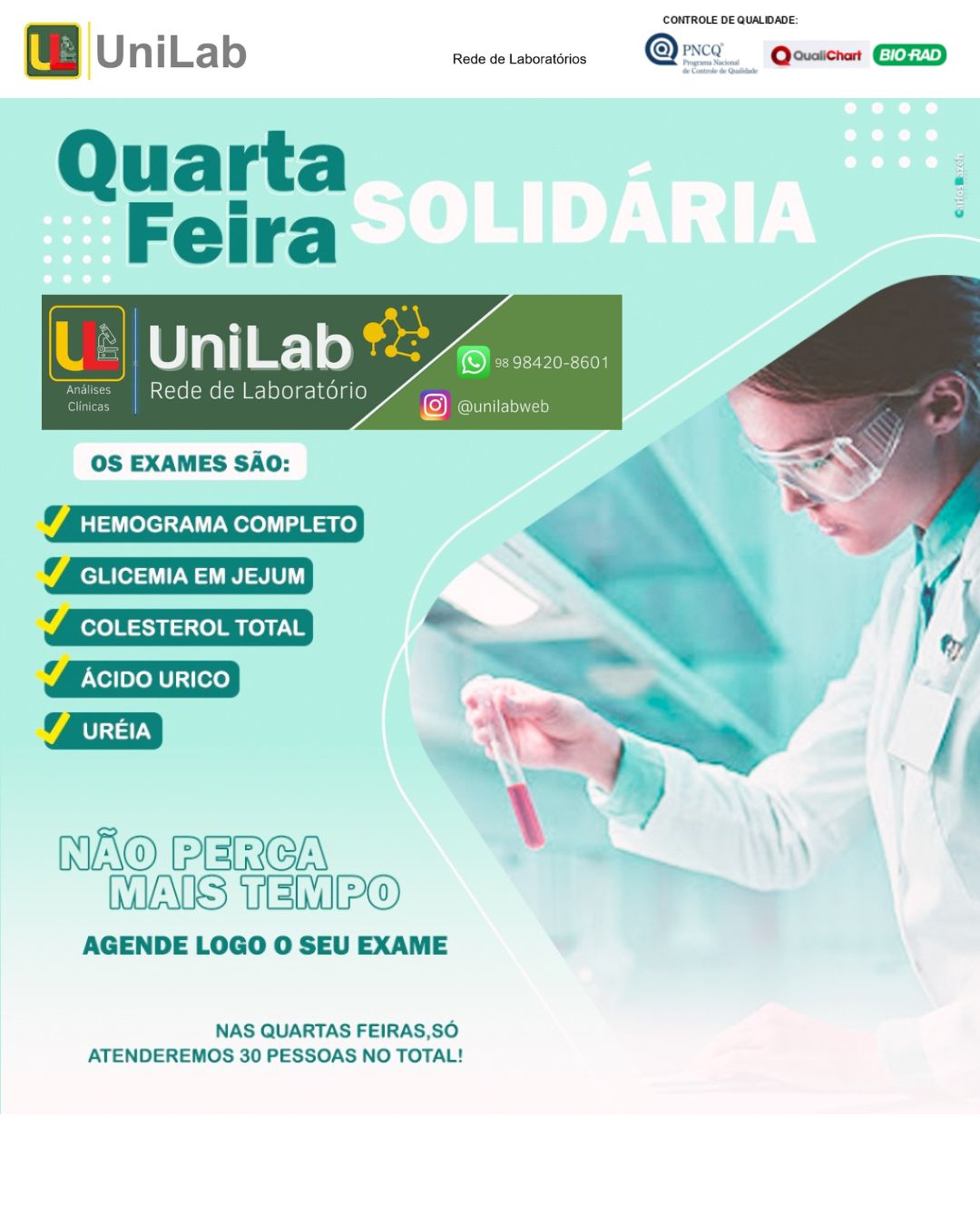 Quarta Feira Solidária