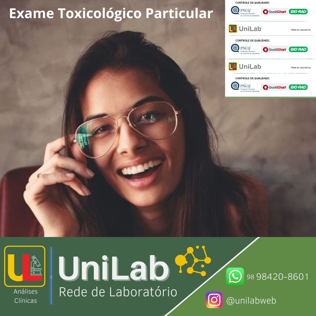 Exame Toxicológico Particular