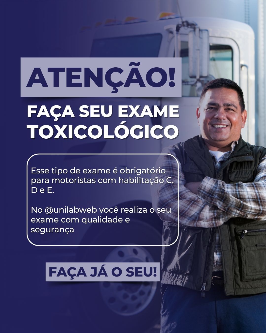 Exame Toxicológico CNH