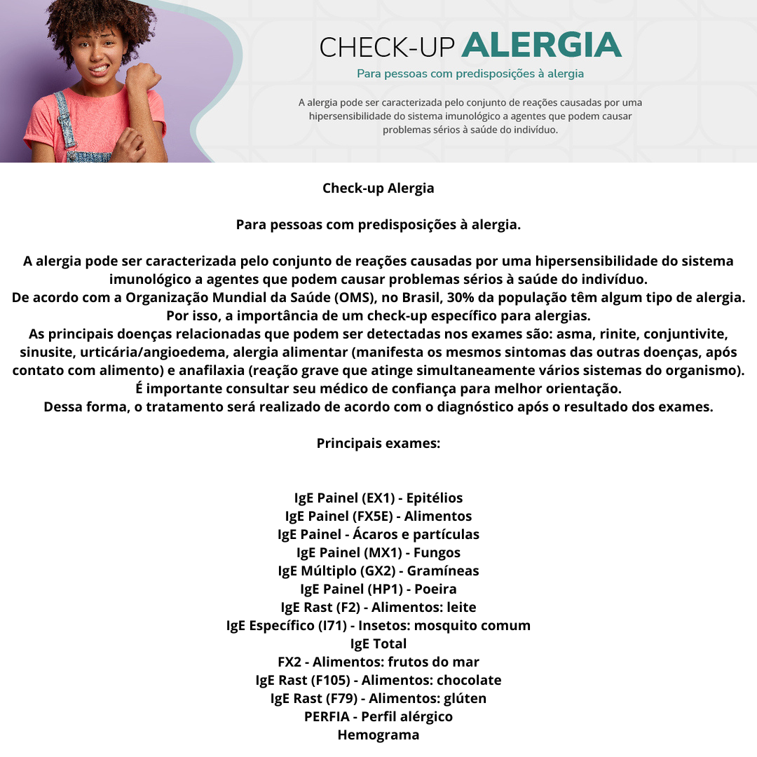 Check-up Alergia