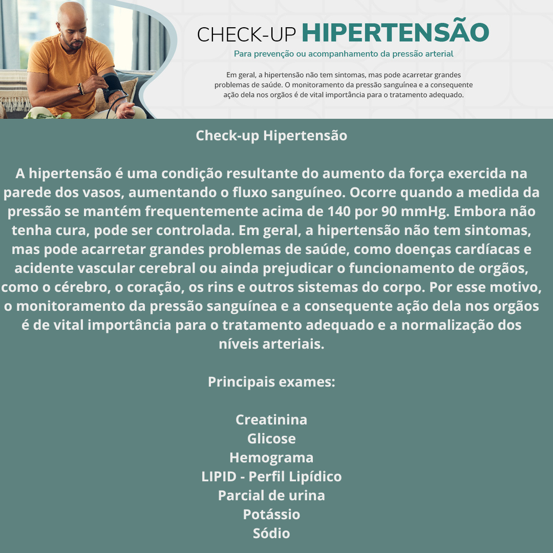 Check-up Hipertensão