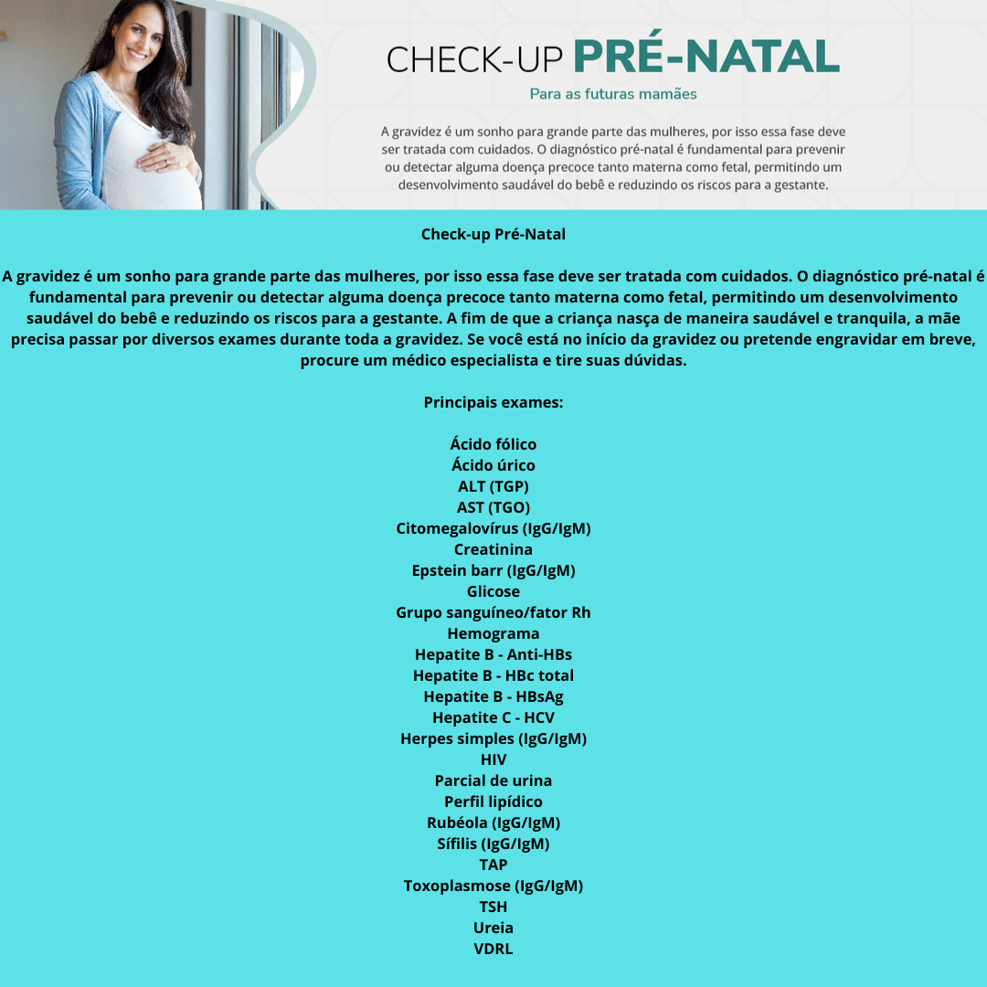 Check-up Pré-Natal