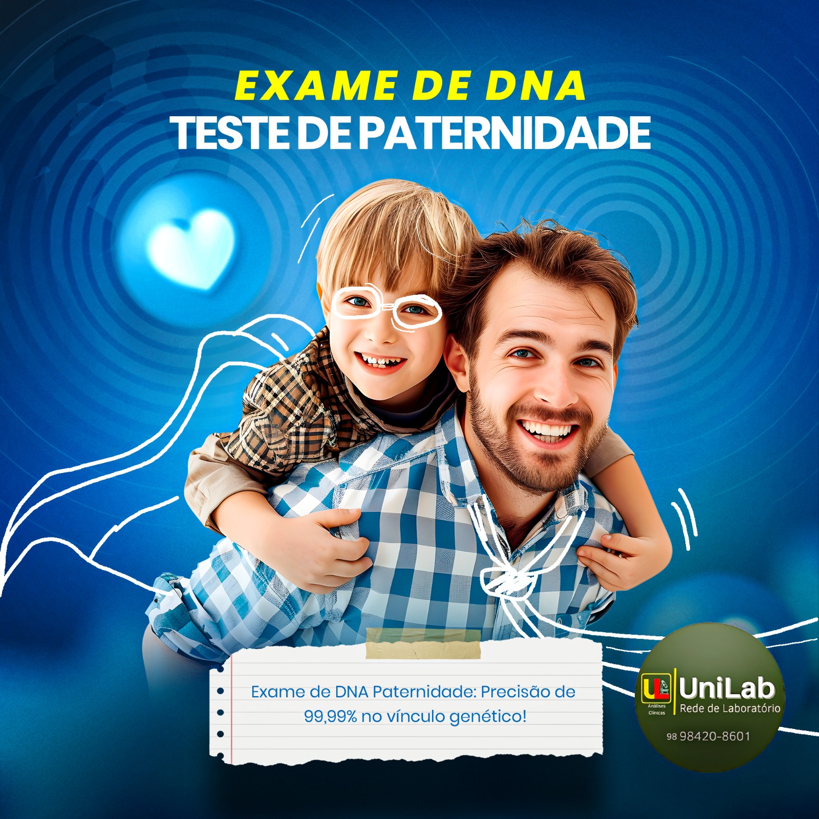 Exame de DNA