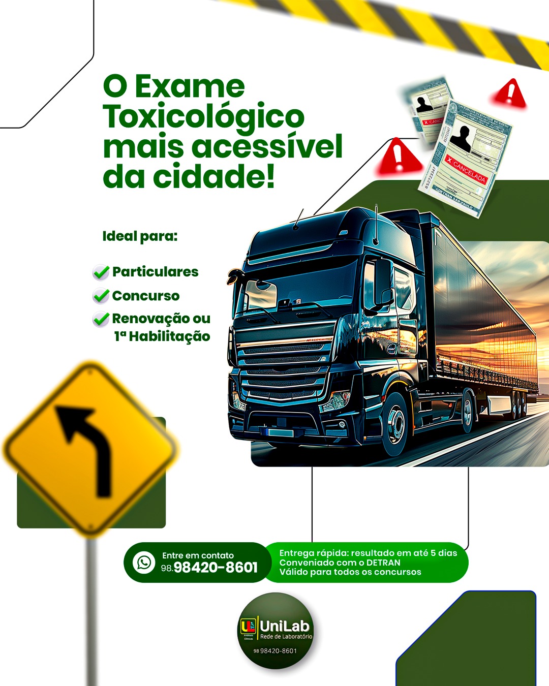 Exame Toxicológico Particular