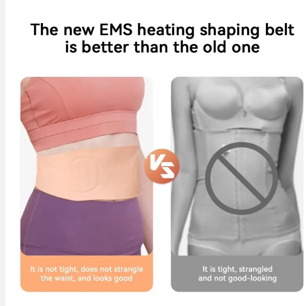 Cordless Abdominal Slimming, Heat, and Massage Belt