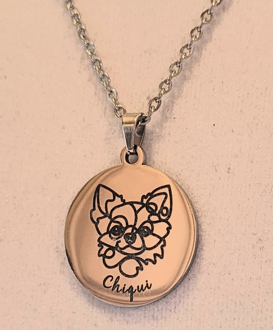 Heart-shaped Dog Necklace