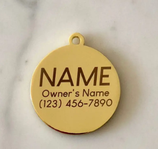 Enamel Pet ID Tags by Two Tails Pet Company