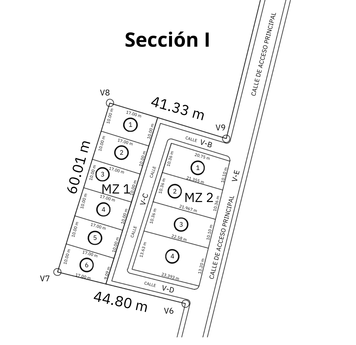 Lotes Los Díaz 1° Sección 