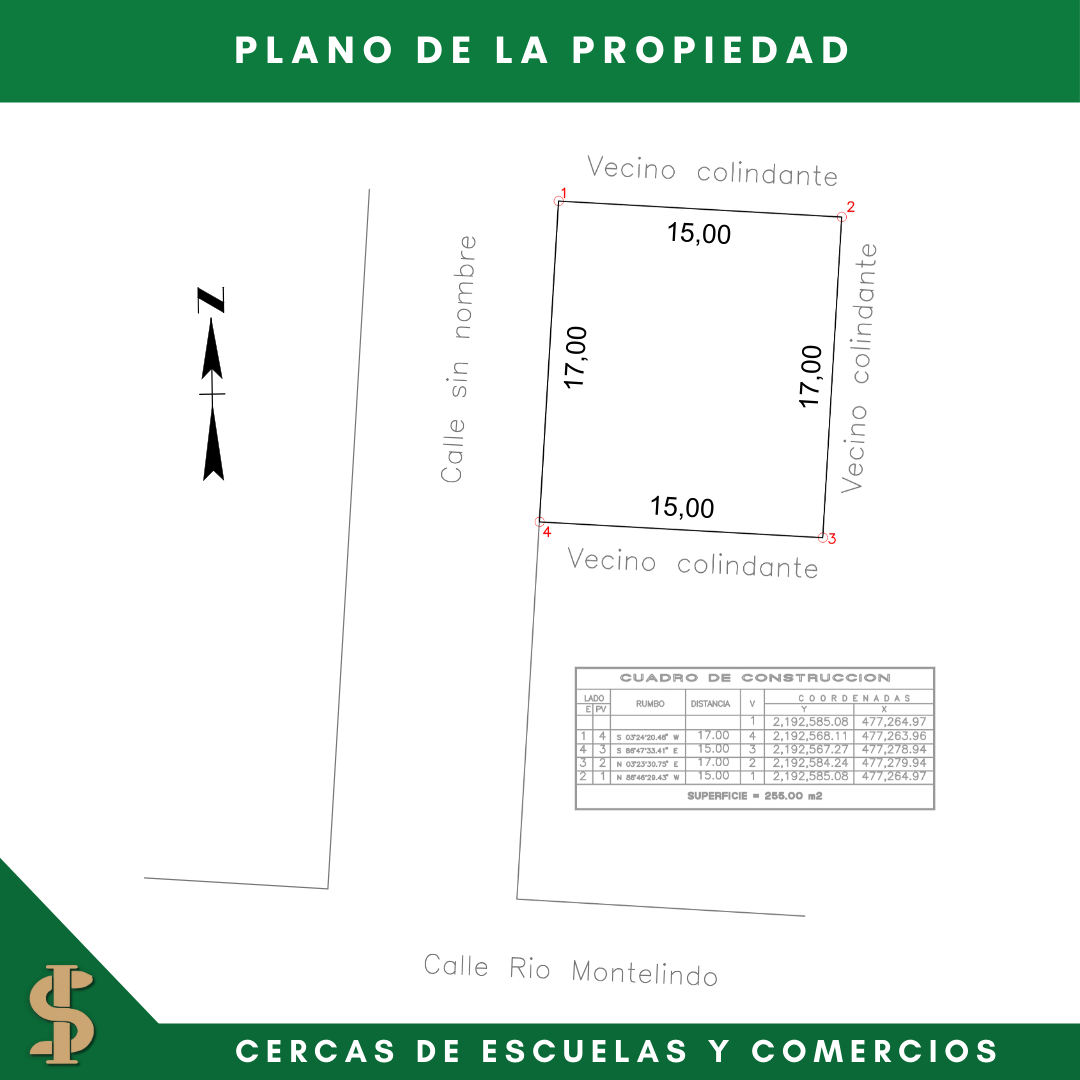 Terreno con Pie de Casa