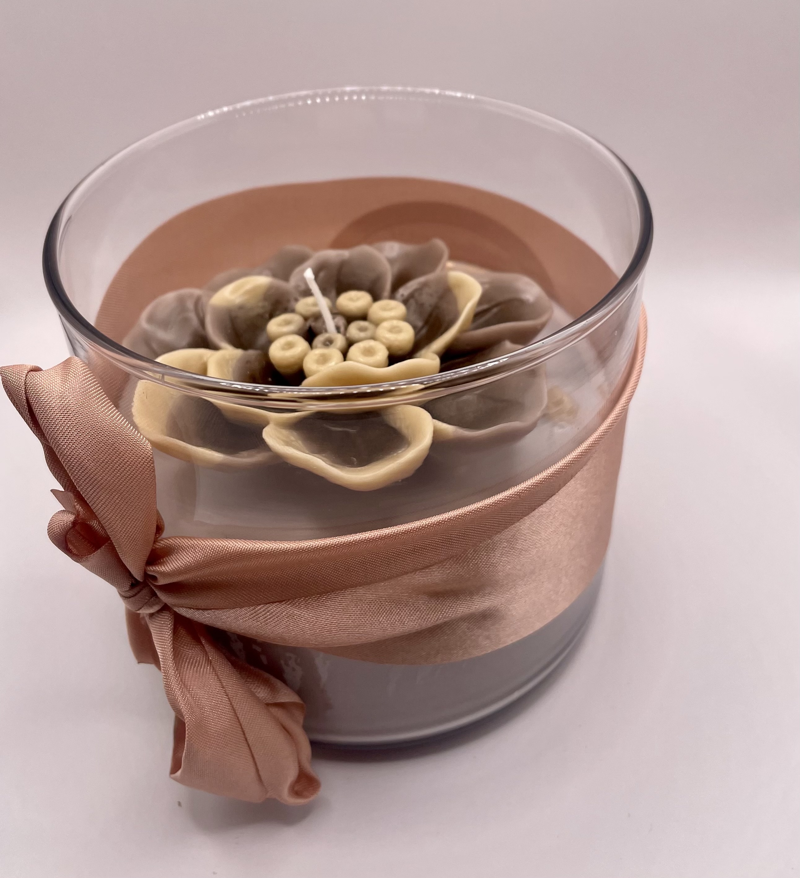 Hot Fudge Brownie Scented Candle Scripture Psalm 27:1