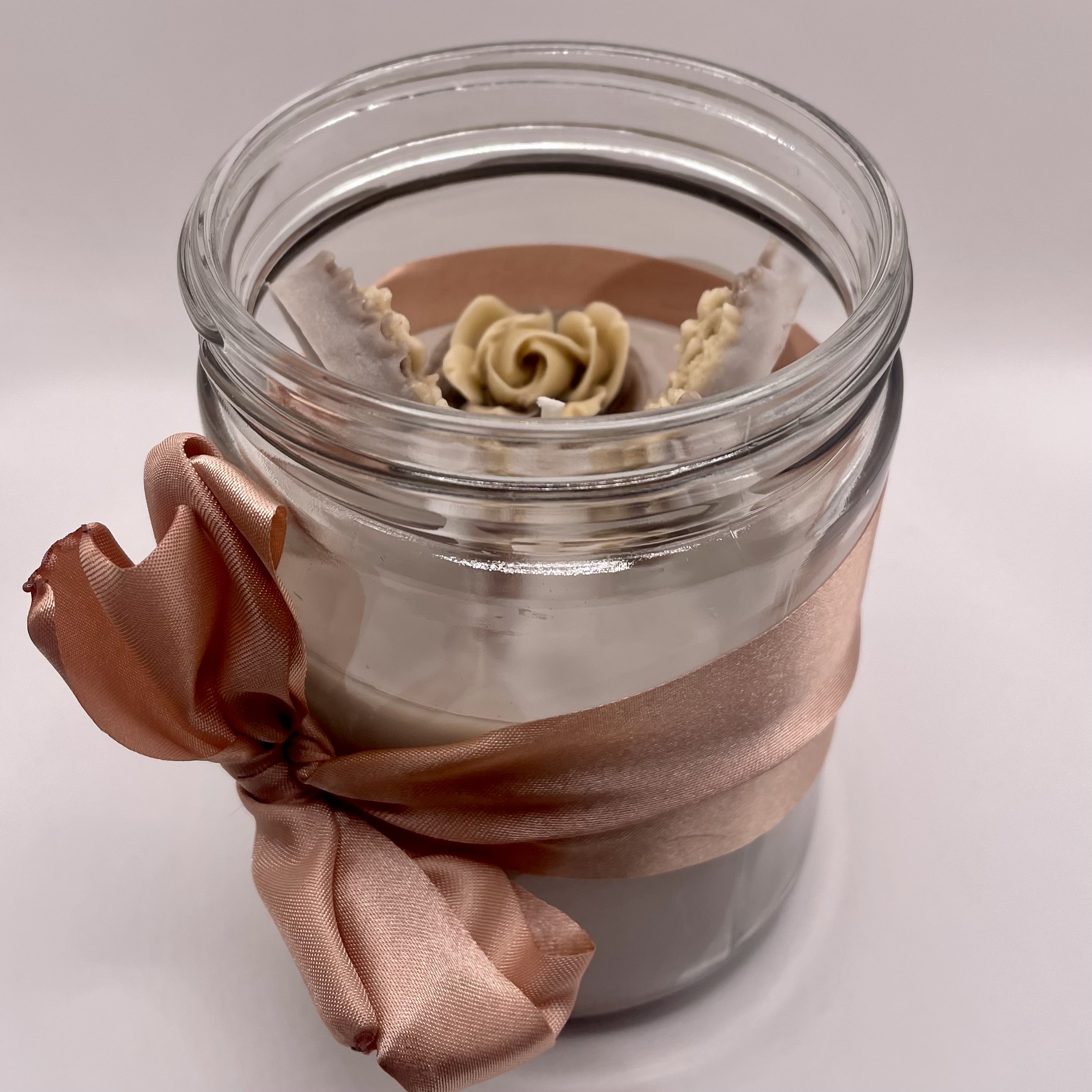 Hot Fudge Brownie Scented Candle Scripture Psalm 27:1
